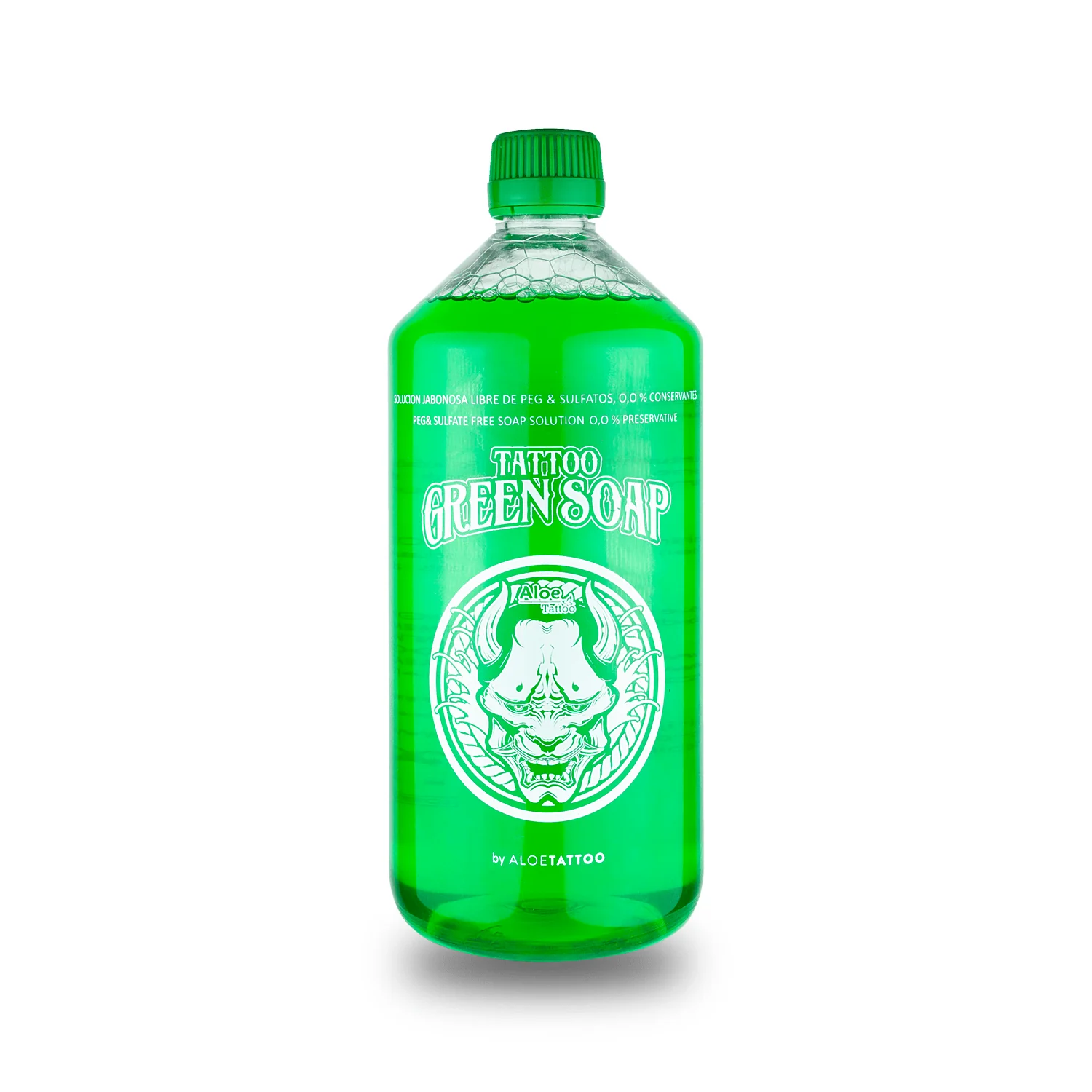 Aloe Tattoo Green Soap Tattoo Cleansing Solution & Foam 1000ml