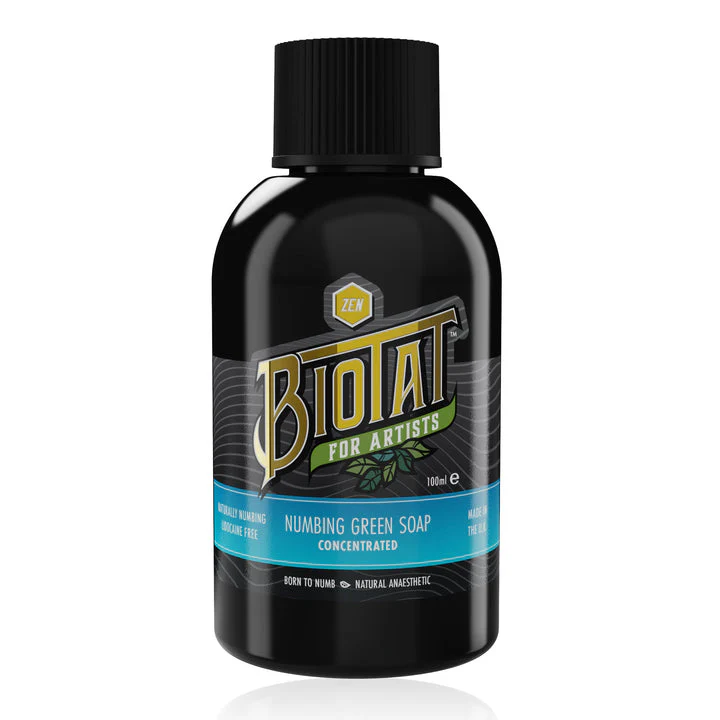 Biotat Numbing Green Soap Concentrate 100ml / 500ml 1000ml – Natural & Zen - Image 6