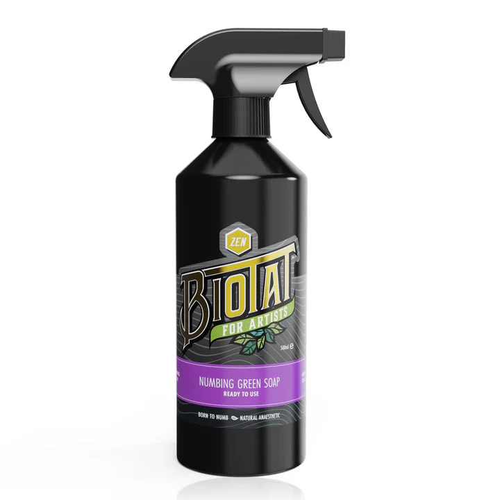 Biotat Ready to Use Numbing Green Soap 500ml - Natural & Zen - Image 4