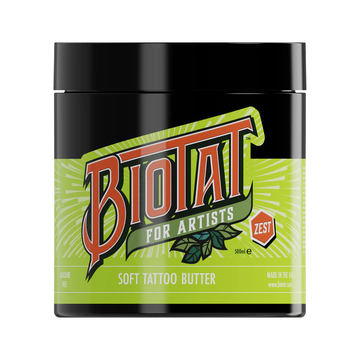 Biotat Zest Soft Tattoo Butter 50ml / 500ml - Image 2