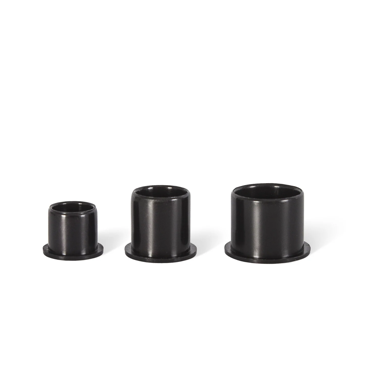 Black Non Spill Ink Cups - 250 per pack (Various Sizes)