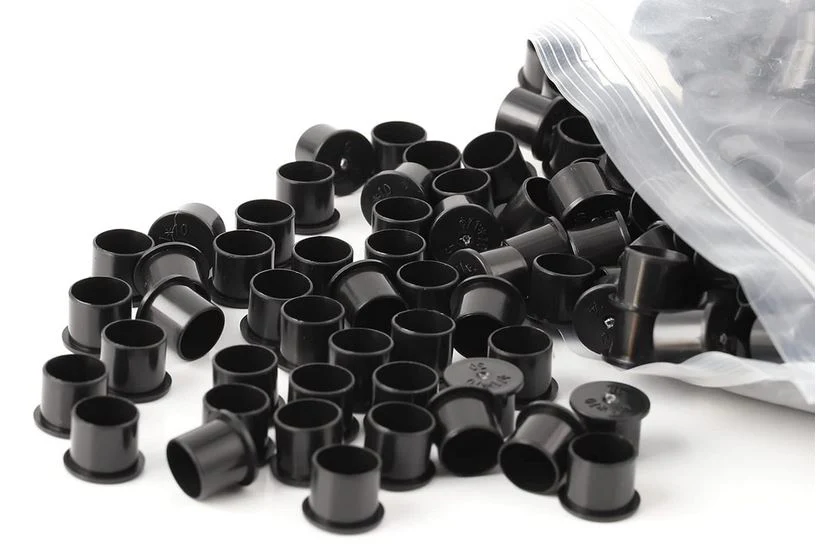 Black Non Spill Ink Cups - 250 per pack (Various Sizes) - Image 2