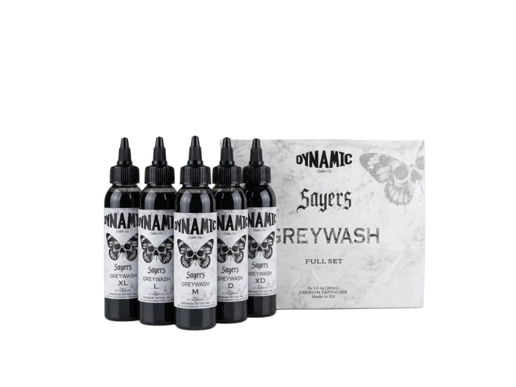Dynamic Ink Luke Sayers Grey Wash Collection 4 x 120ml (EU REACH)