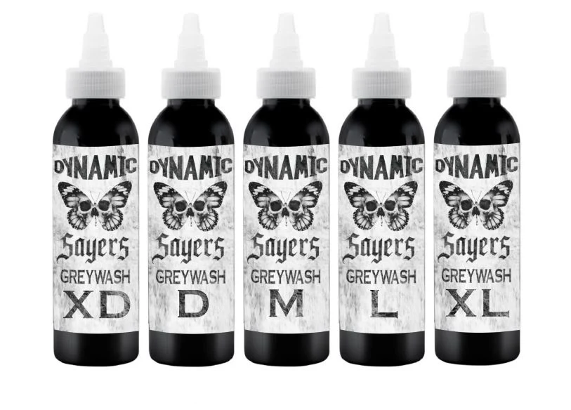 Dynamic Ink Luke Sayers Grey Wash Collection 4 x 120ml (EU REACH) - Image 2