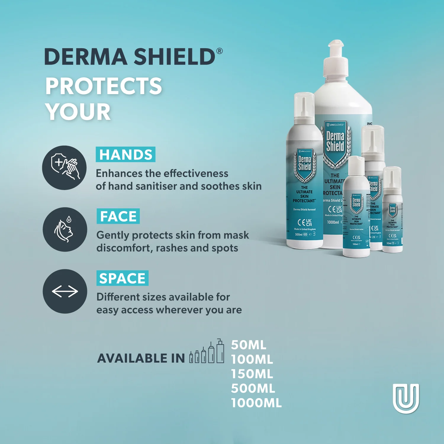 Derma Shield The Ultimate Skin Protectant (Various Sizes) - Image 9