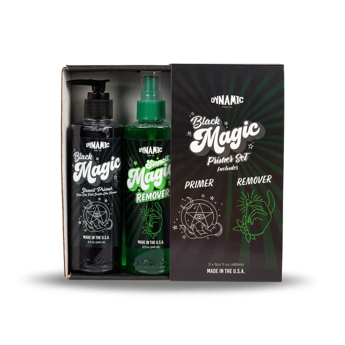 Dynamic Black Magic Tattoo Stencil Set - Image 3