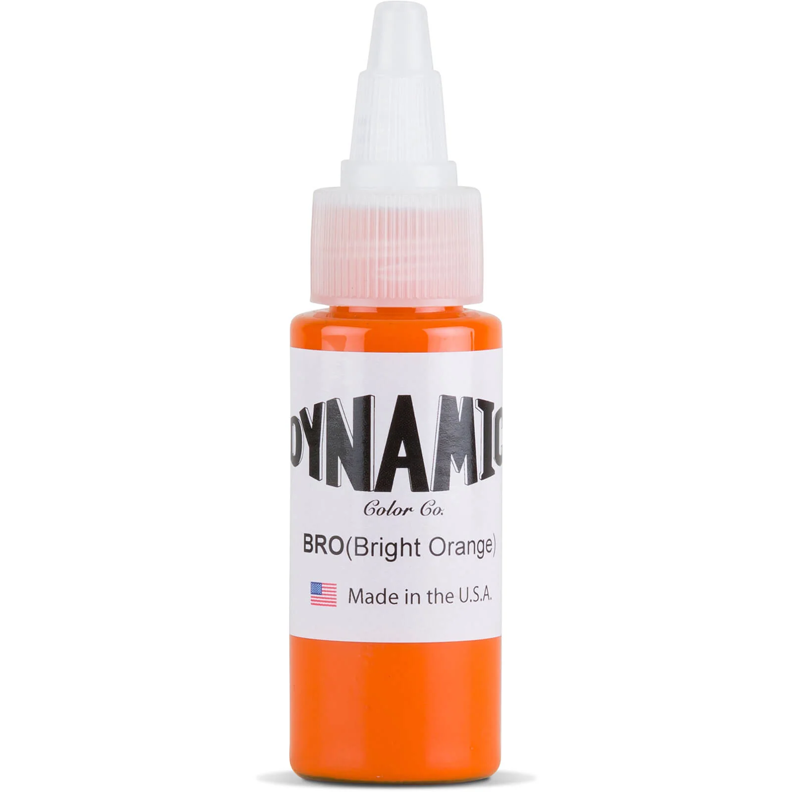 Dynamic Color Bright Orange (BR0) Tattoo Ink 30ml (1oz) - Image 2
