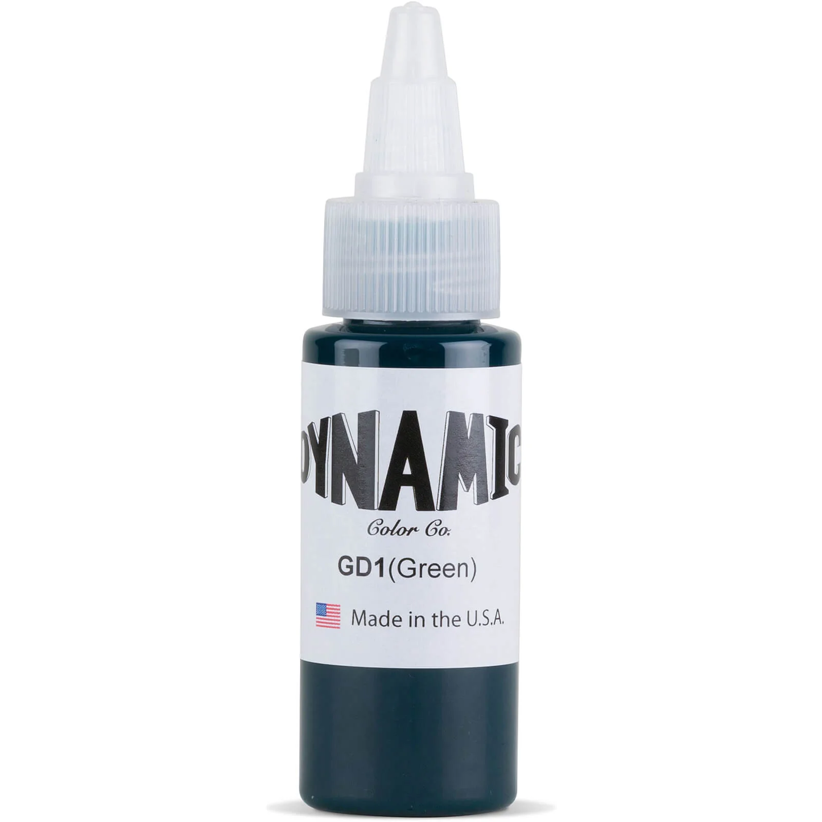 Dynamic Color Green (GD1) Tattoo Ink 30ml (1oz) - Image 2