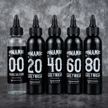 Dynamic Greywash Set & Bottles (Various Sizes) - Image 3
