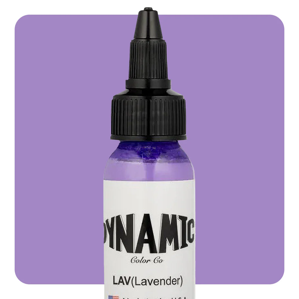 Dynamic Color Lavender (LAV) Tattoo Ink 30ml (1oz)