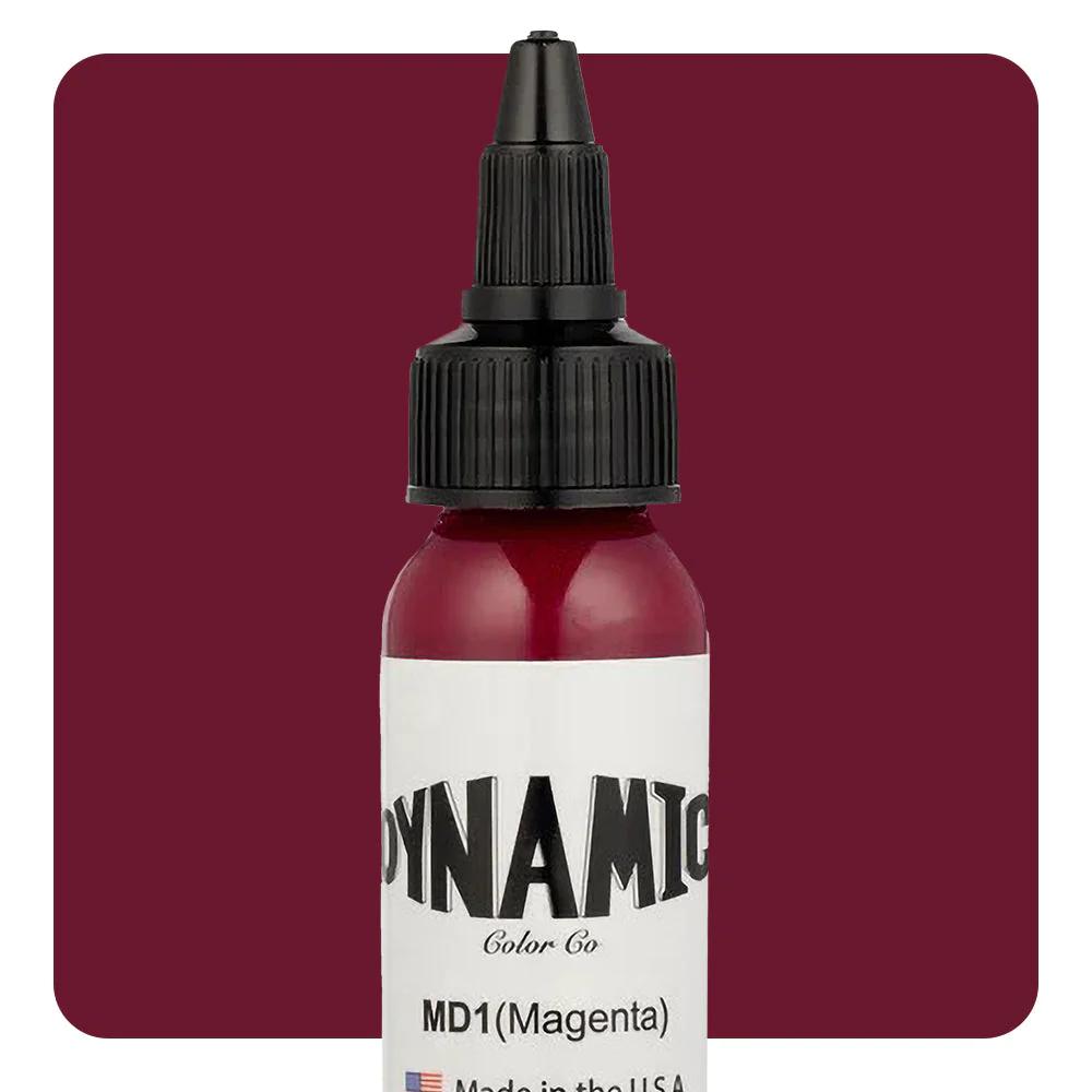 Dynamic Color Magenta (MD1) Tattoo Ink 30ml (1oz)