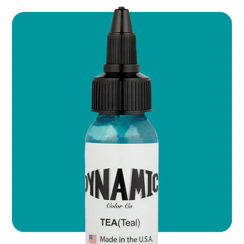 Dynamic Color Teal (TEA) Tattoo Ink 30ml (1oz)