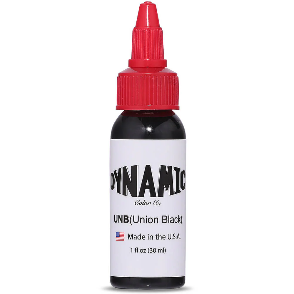 Dynamic Color Union Black Tattoo Ink (Various Sizes) - Image 3
