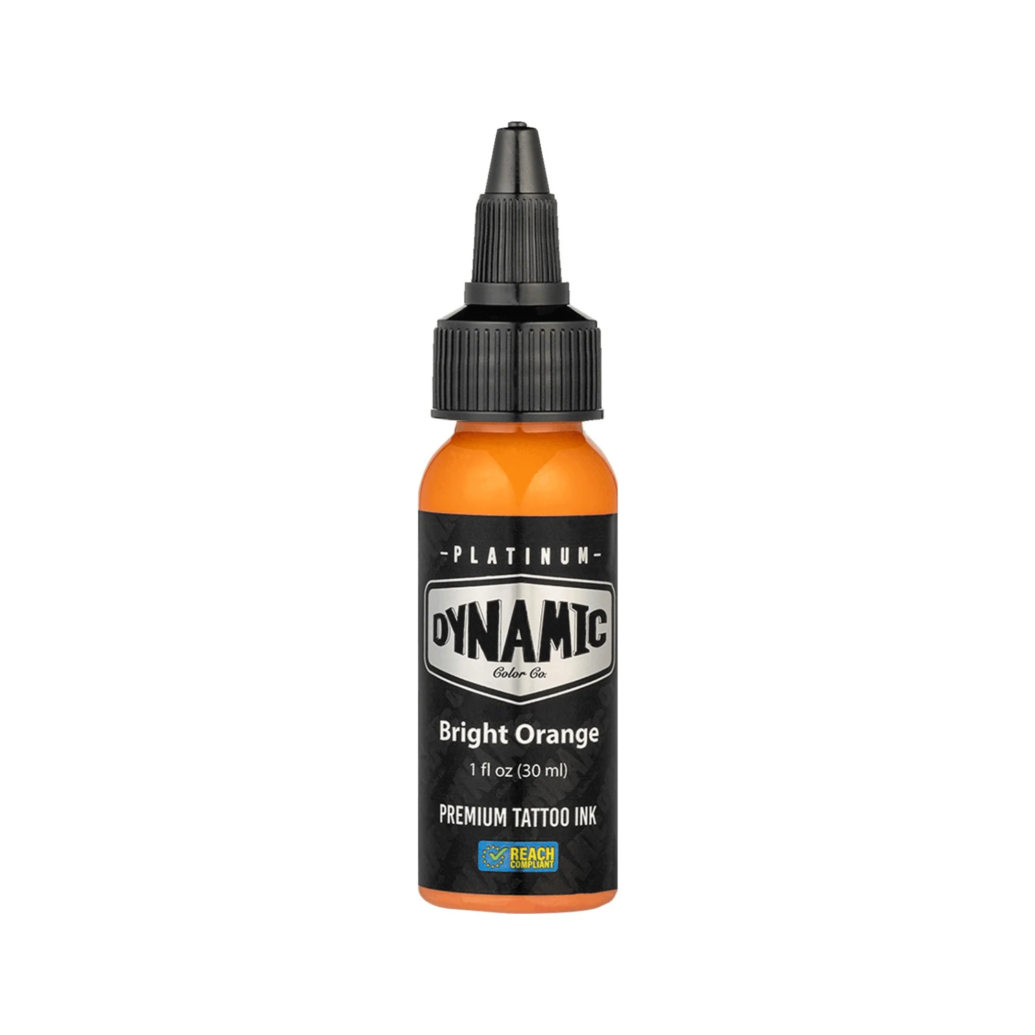 Dynamic Color Platinum Bright Orange Tattoo Ink 30ml (1oz)