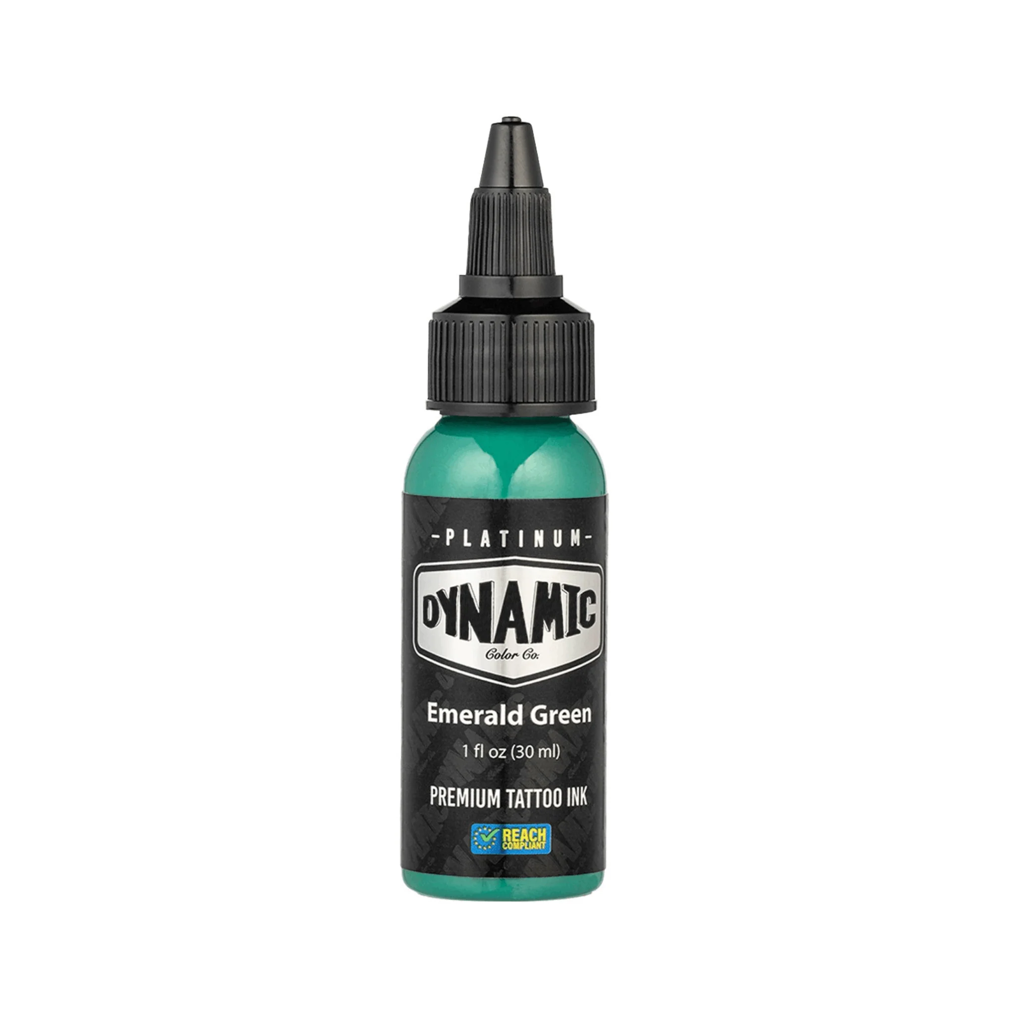 Dynamic Color Platinum Emerald Green Tattoo Ink 30ml (1oz)