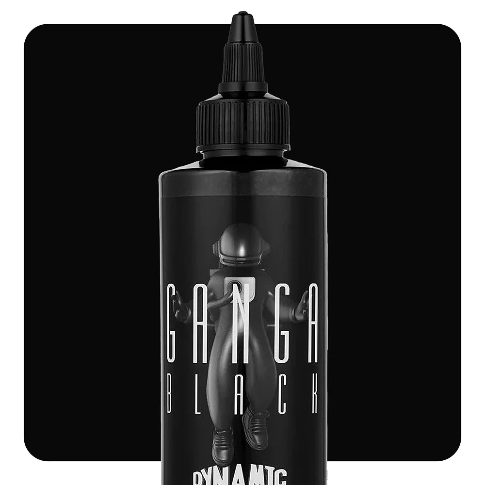 Dynamic Ganga Black Tattoo Ink (Various Sizes)