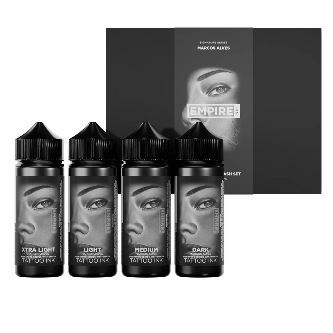 Empire Ink Signature Series Marcos Alves Whitewash Set 120ml (4oz)