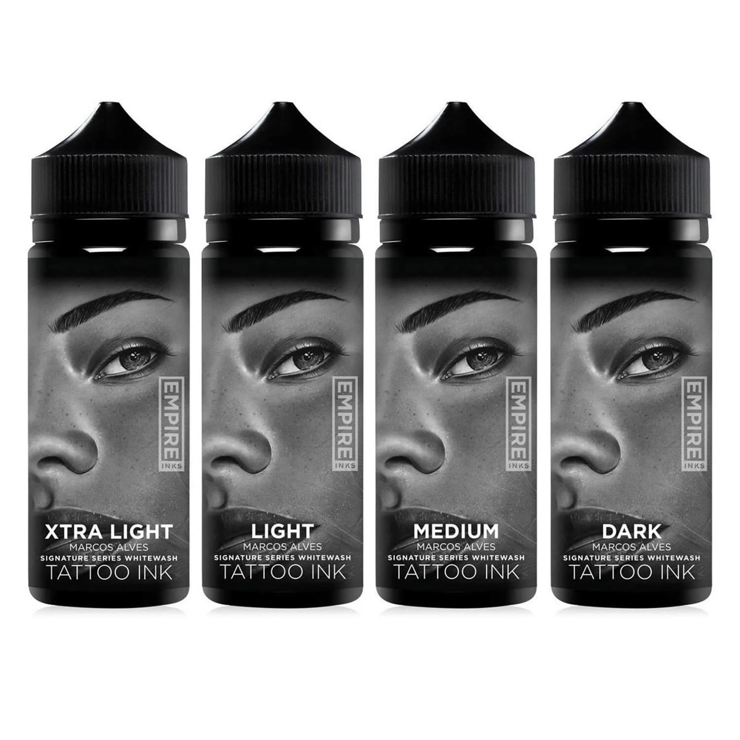 Empire Ink Signature Series Marcos Alves Whitewash Set 120ml (4oz) - Image 2