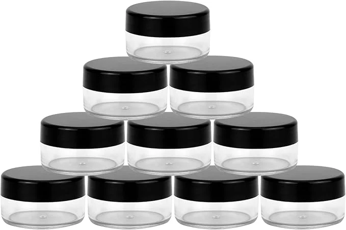 Empty Plastic Sample Pot