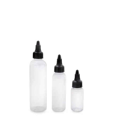 Empty Plastic Tattoo Ink Bottle (Various Sizes)