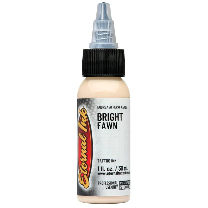 Eternal Ink Andrea Afferni Bright Fawn Tattoo Ink 30ml (1oz) - Image 2