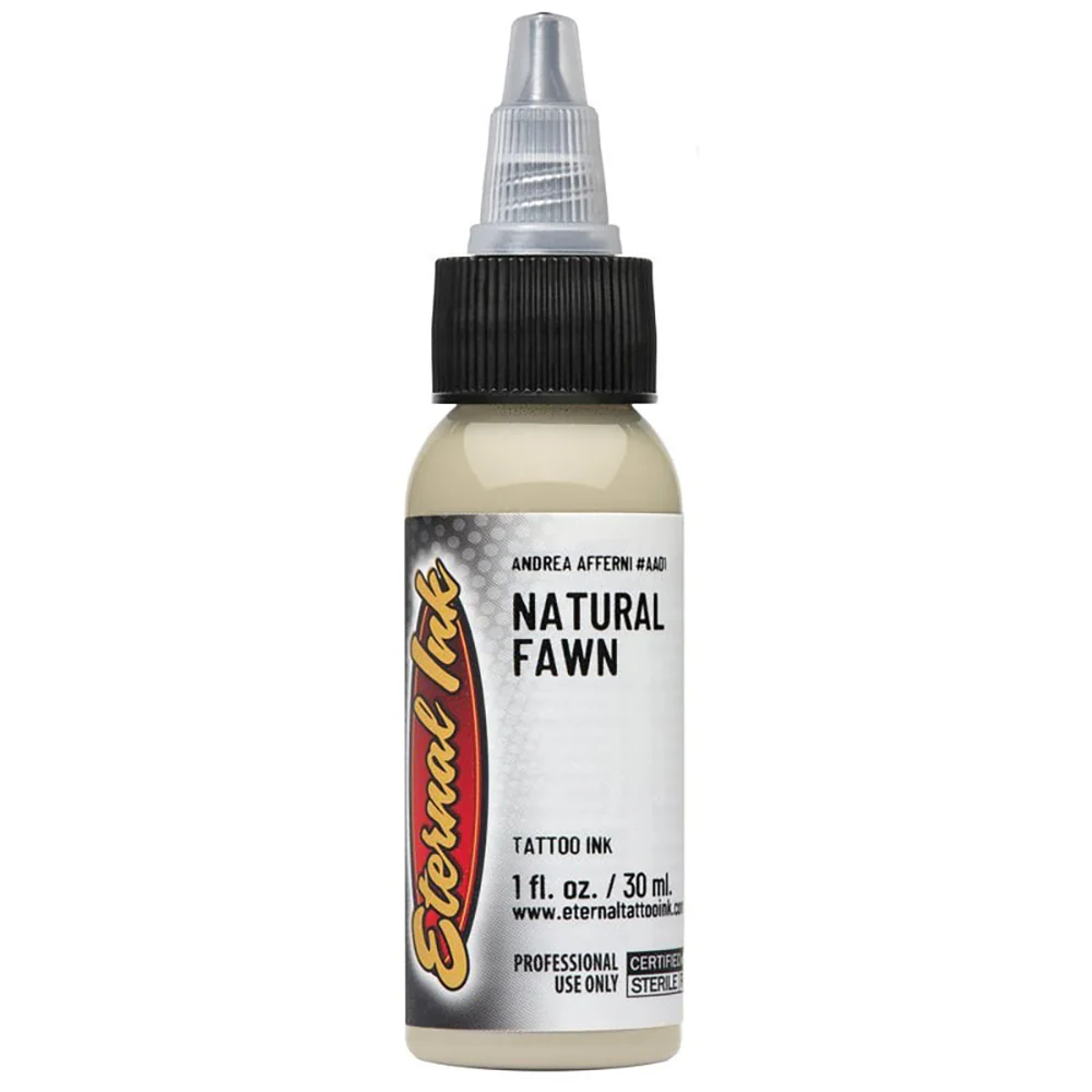 Eternal Ink Andrea Afferni Natural Fawn Tattoo Ink 30ml (1oz) - Image 2