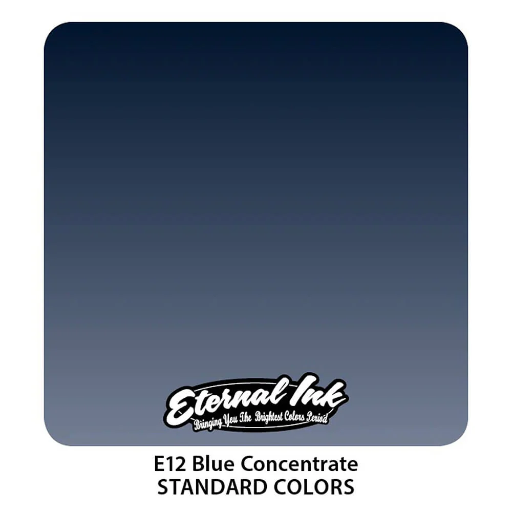 Eternal Ink Blue Concentrate Tattoo Ink 30ml (1oz) - Image 2