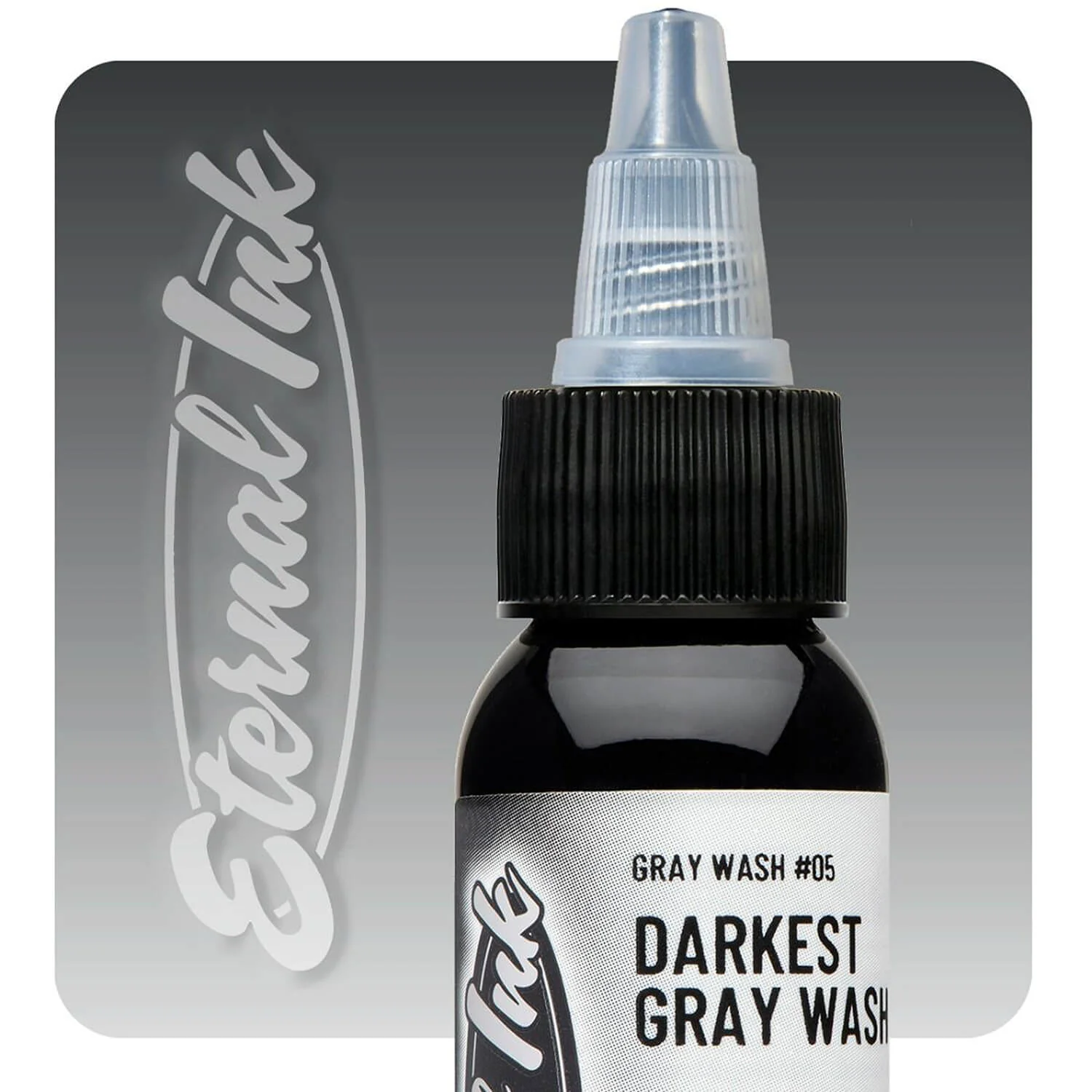 Eternal Ink Graywash Darkest Tattoo Ink 30ml (1oz)