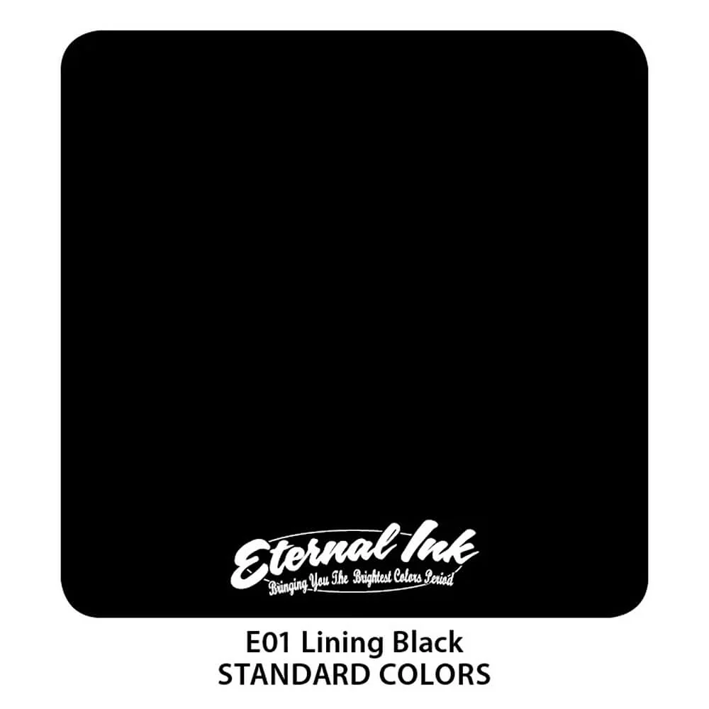 Eternal Ink Lining Black Tattoo Ink 30ml (1oz) - Image 2