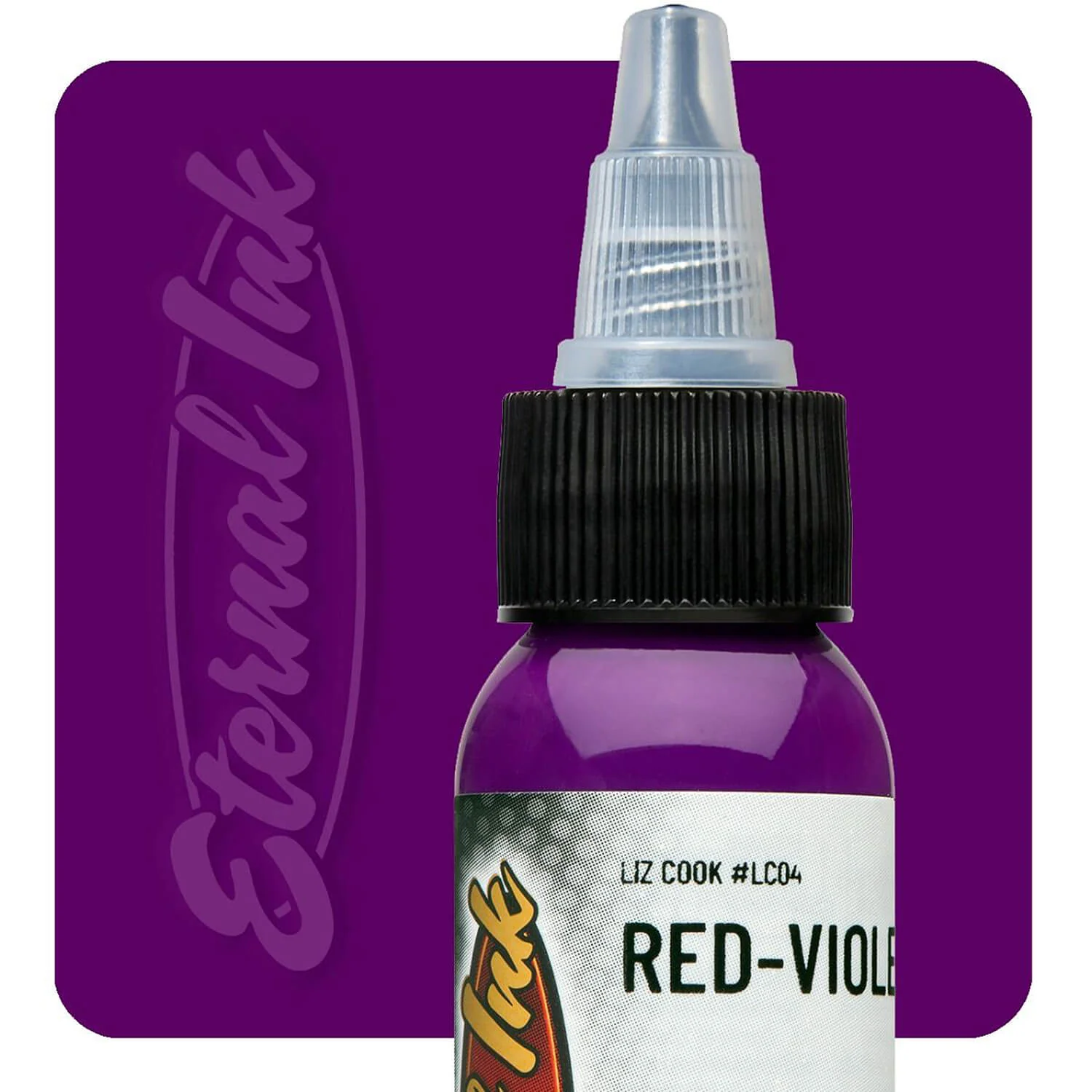 Eternal Ink Liz Cook Red-Violet Tattoo Ink 30ml (1oz)