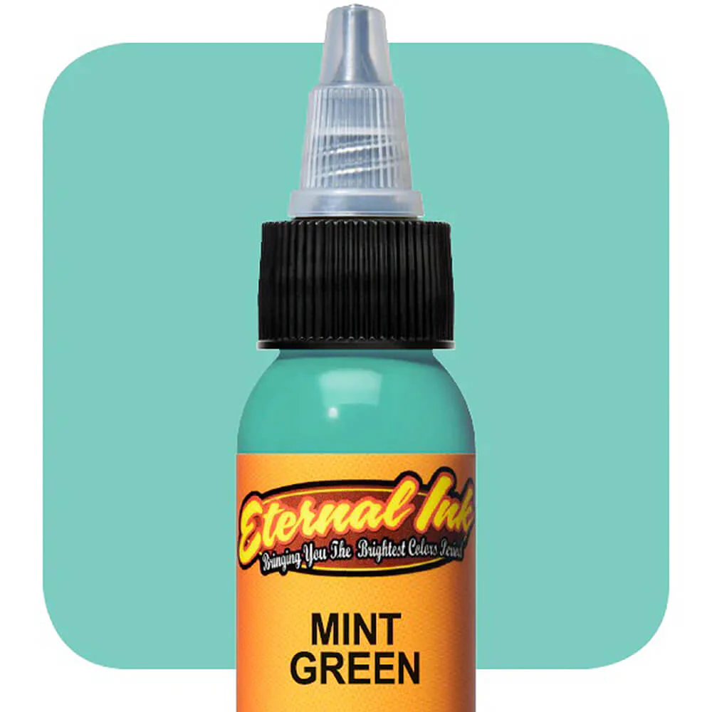 Eternal Ink Mint Green Tattoo Ink 30ml (1oz)