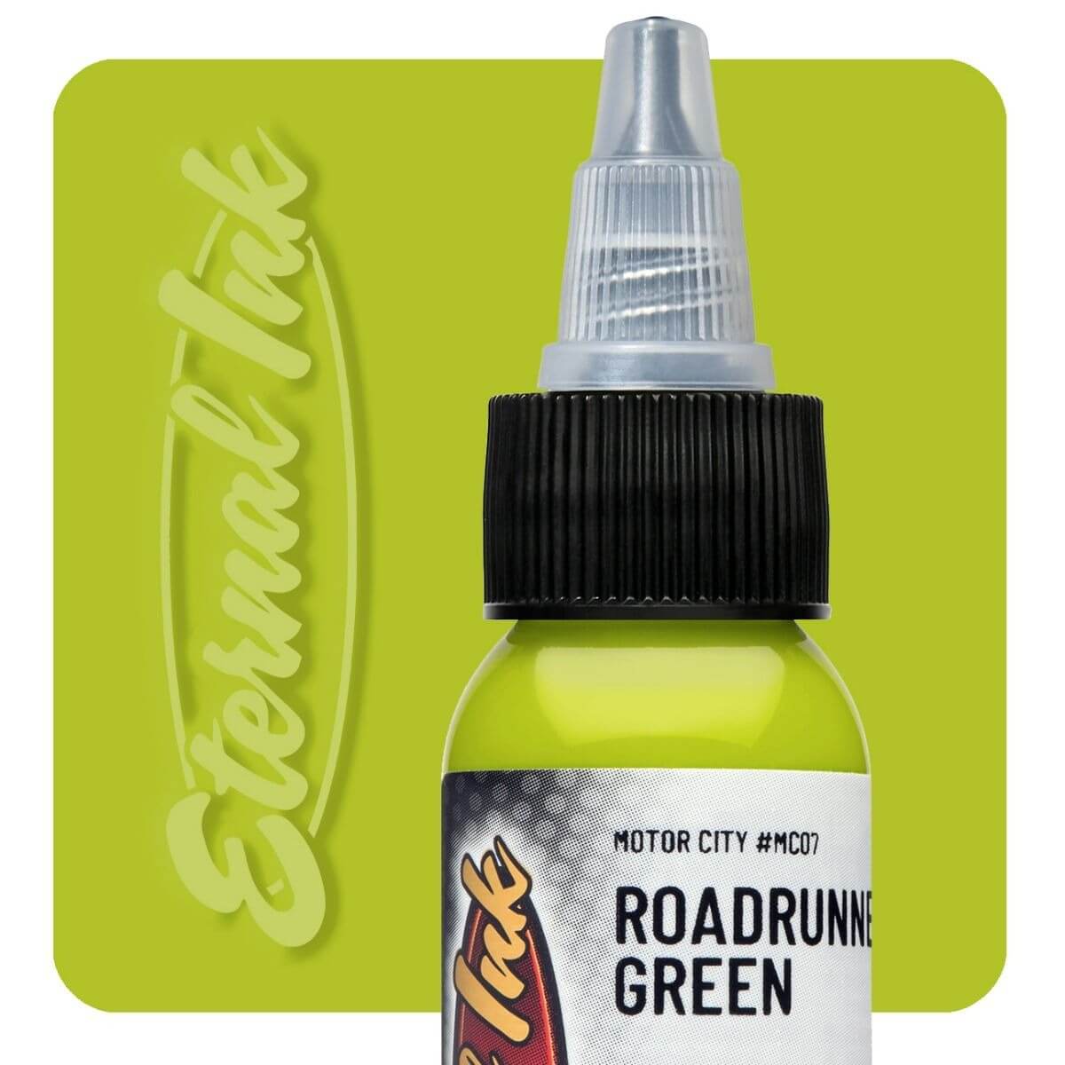 Eternal Ink Motor City Roadrunner Green Tattoo Ink 30ml (1oz)