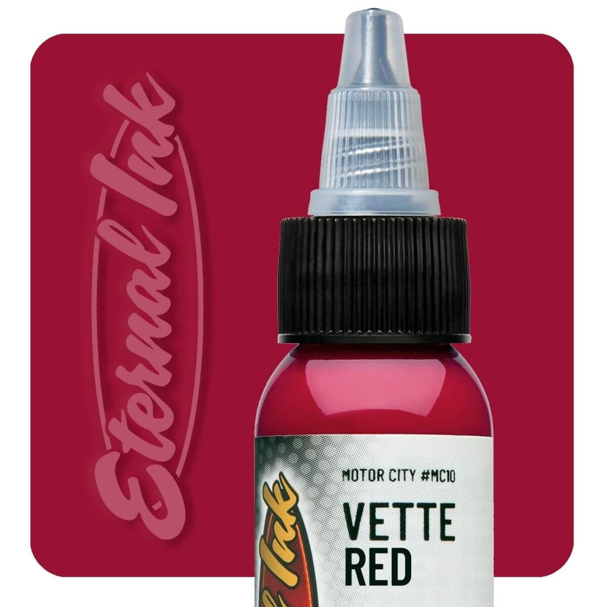 Eternal Ink Motor City Vette Red Tattoo Ink 30ml (1oz)