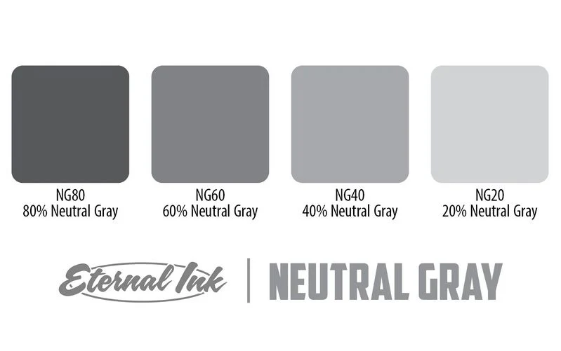 Eternal Ink Neutral Gray 20% Tattoo Ink 30ml (1oz) - Image 2