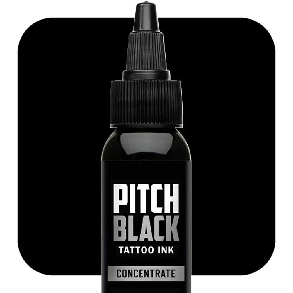 Eternal Ink Pitch Black Concentrate Tattoo Ink (Various Sizes)