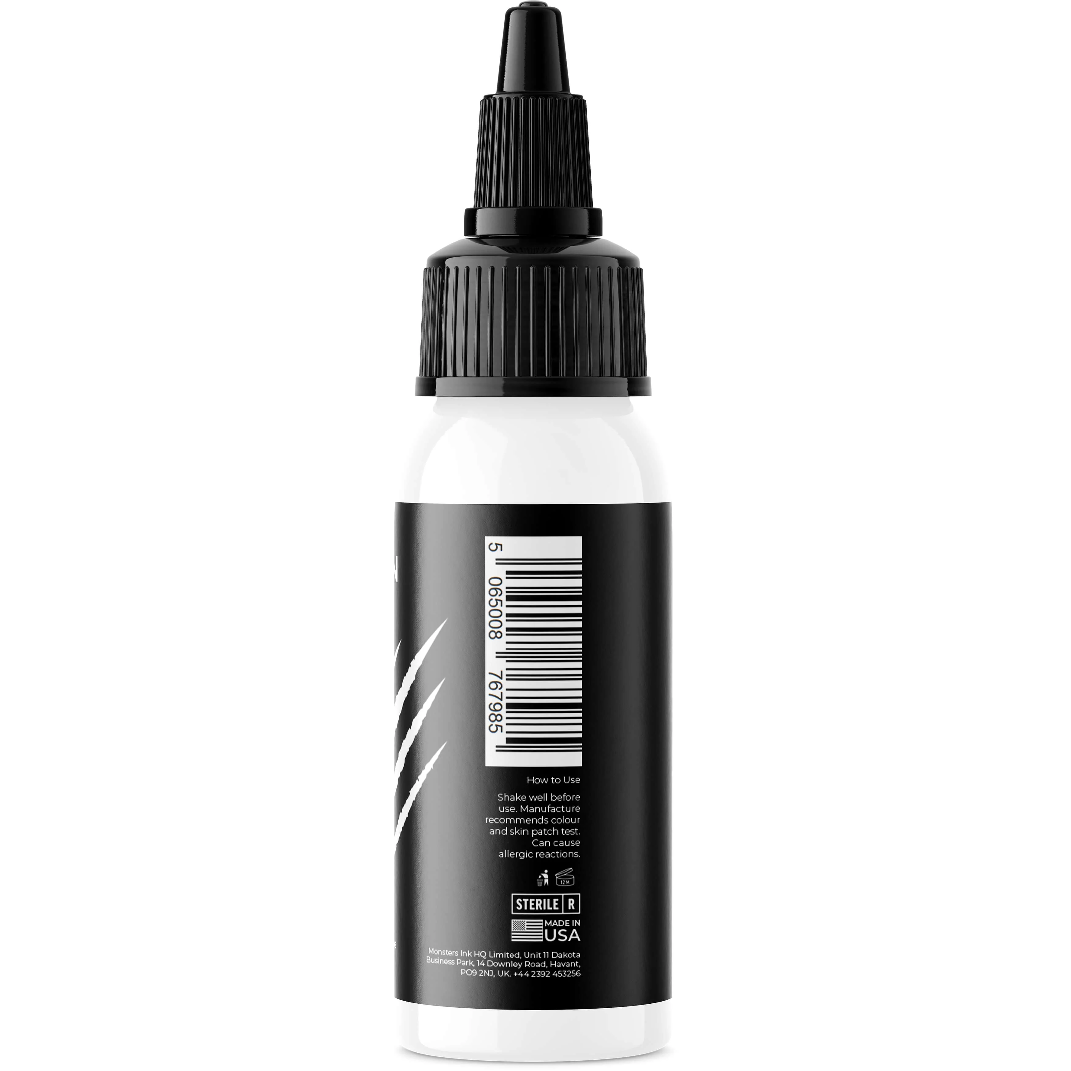 Monsters Ink Full Moon White Tattoo Ink (30ml & 120ml) - Image 8