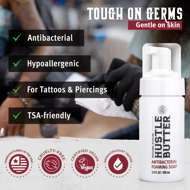 Hustle Butter Foaming Tattoo Soap 100ml & 207ml - Image 3