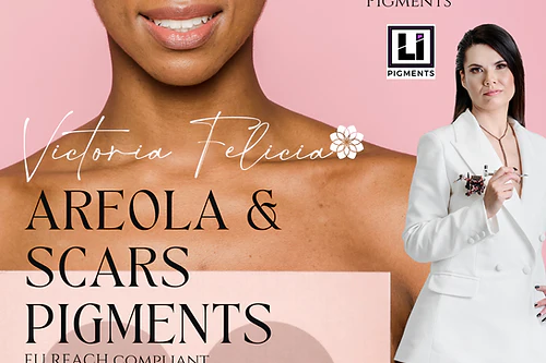 Li Pigments x Victoria Felicia 3D Areola Pigment Set - 6x 10ml - Image 3