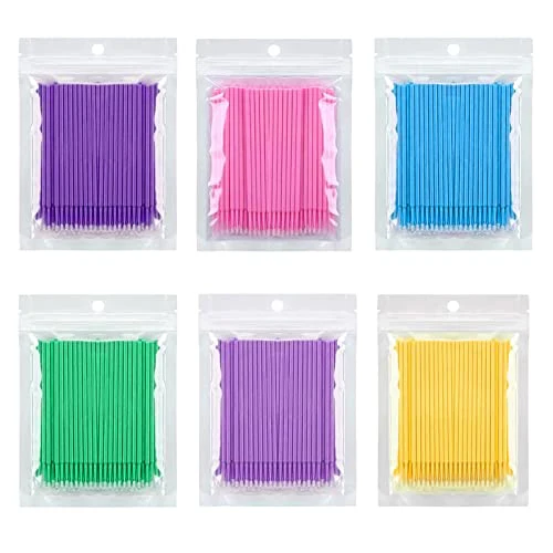 Micro Brushes Disposable Applicator 100pcs (Various Colours)