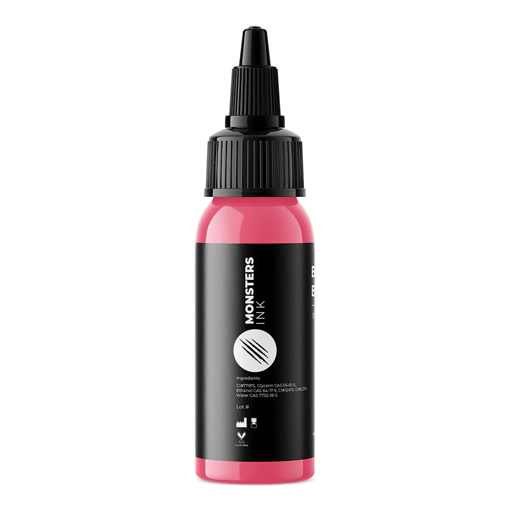 Monsters Ink Bubblegum Beast Tattoo Ink 30ml (1oz) - Image 6