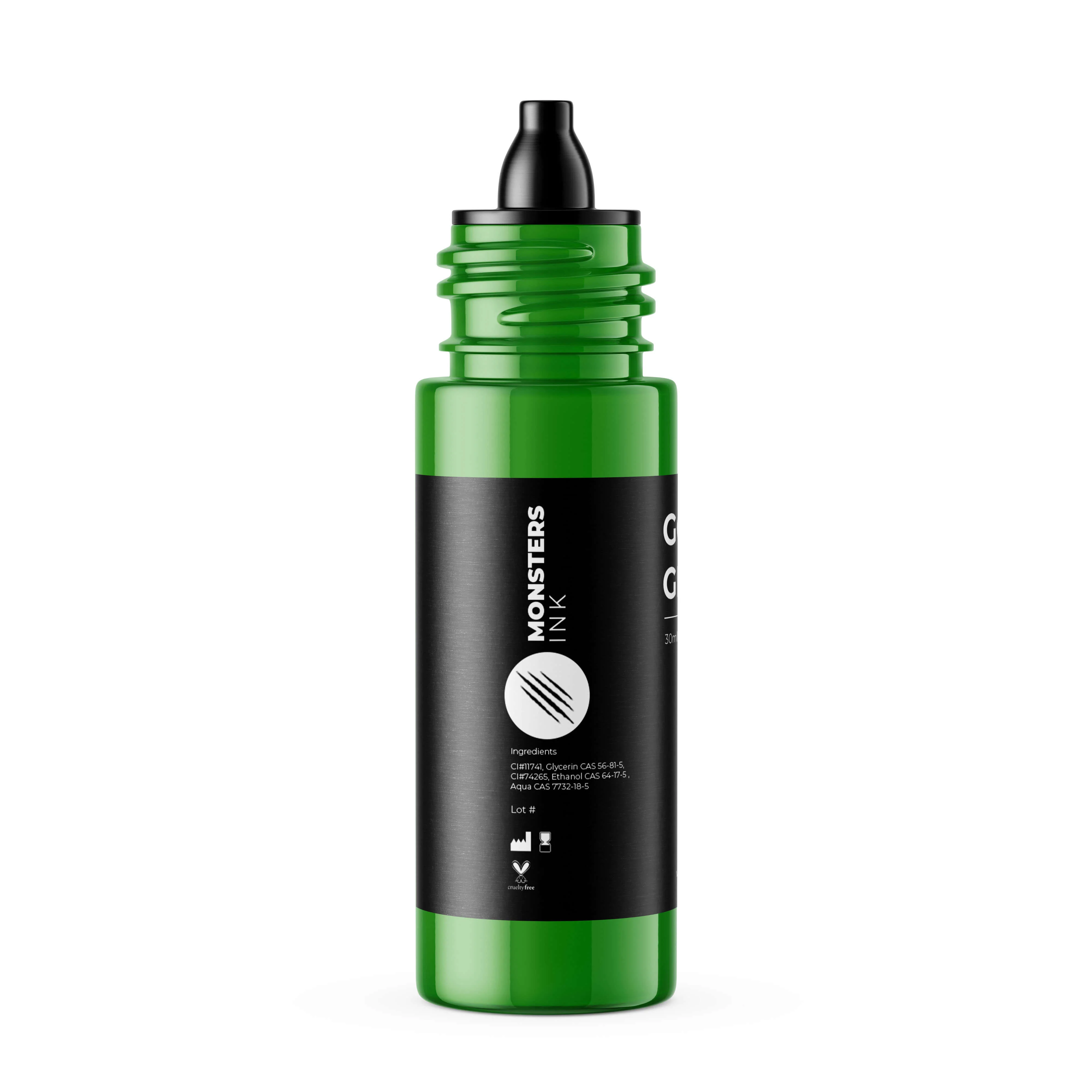 Monsters Ink Goblin Green Tattoo Ink 30ml (1oz) - Image 8