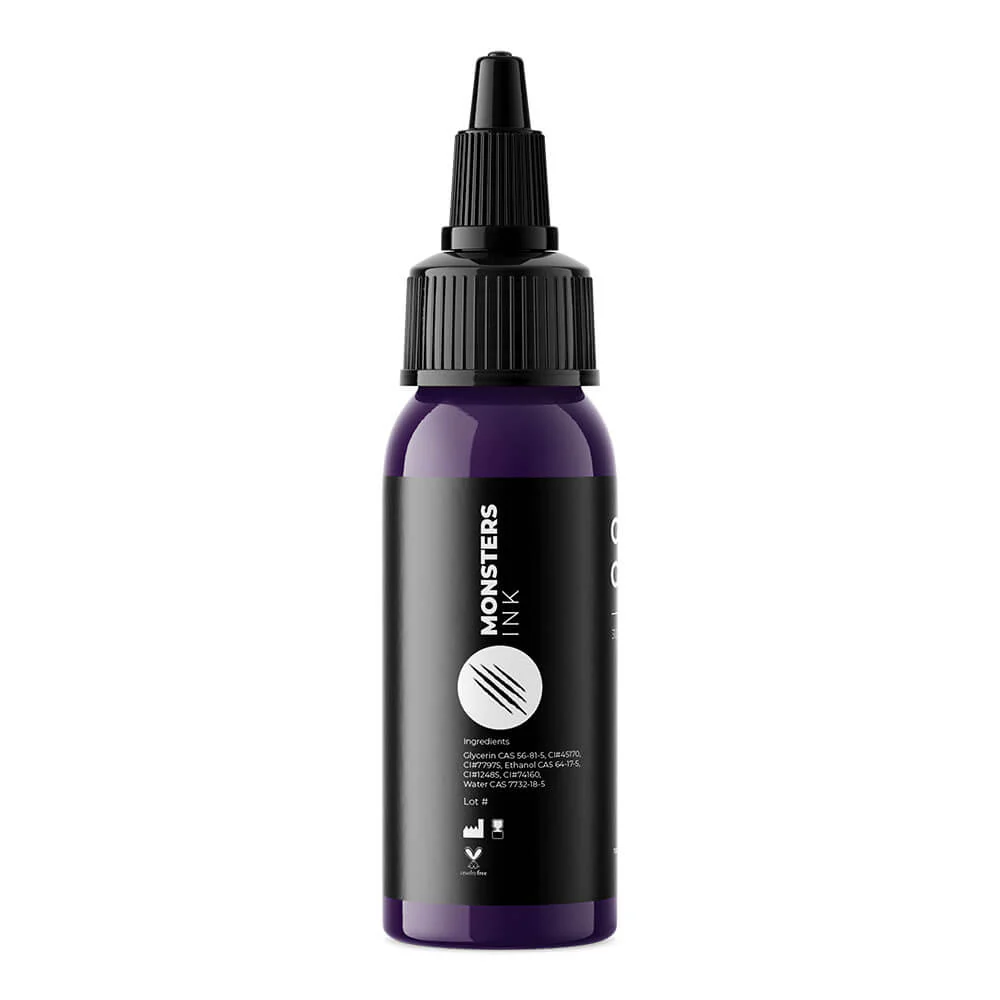 Monsters Ink Gorgon Grape Tattoo Ink 30ml (1oz) - Image 6