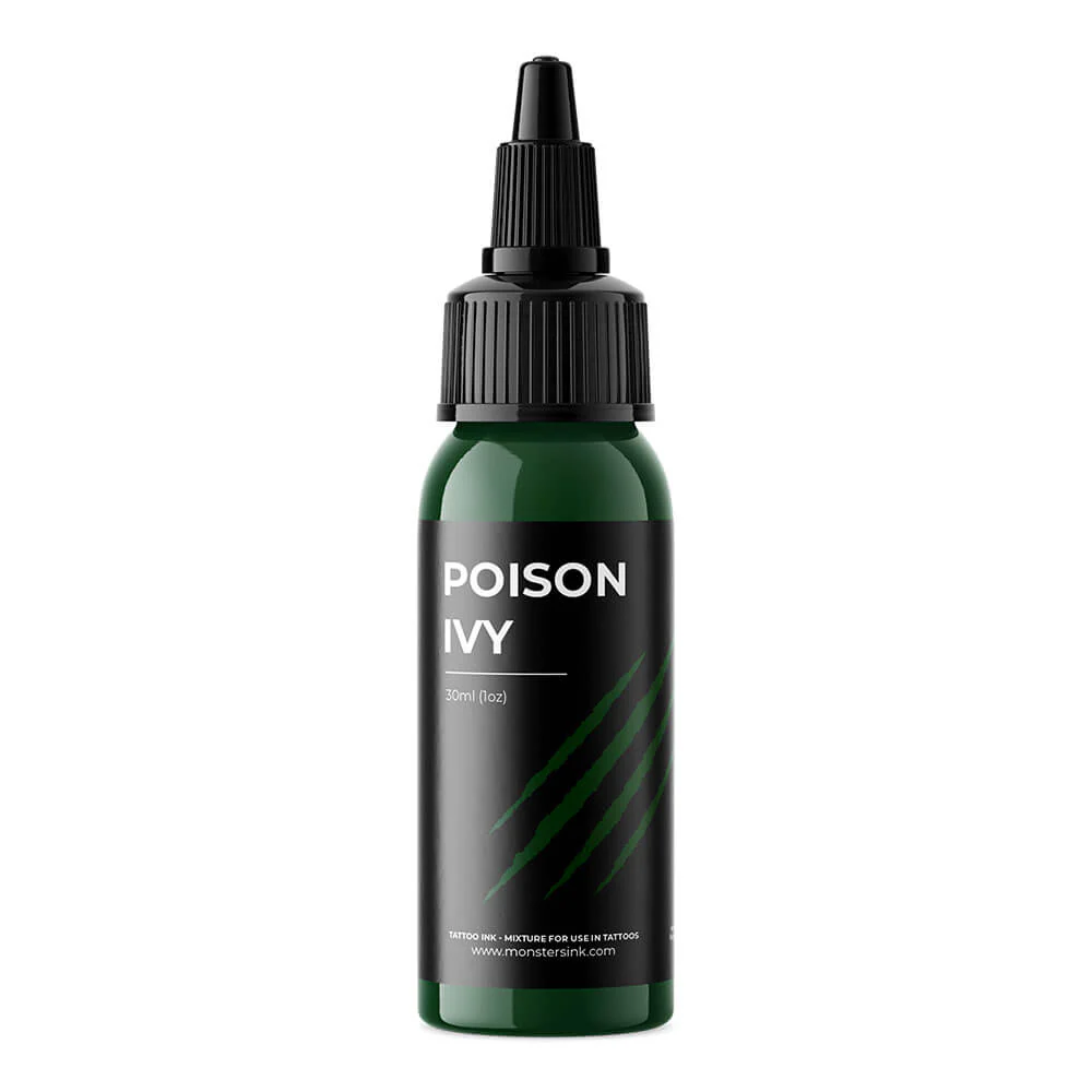 Monsters Ink Poison Ivy Tattoo Ink 30ml (1oz) - Image 3