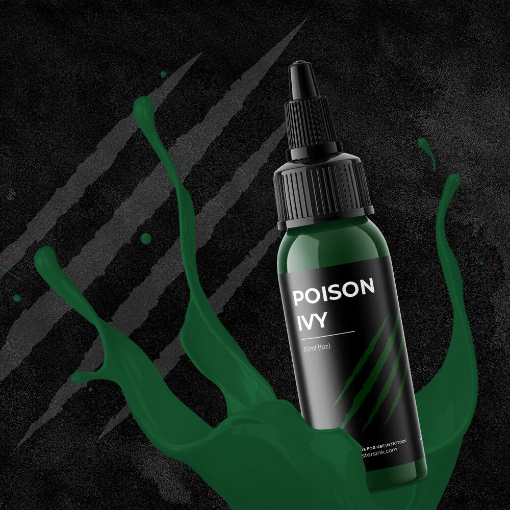 Monsters Ink Poison Ivy Tattoo Ink 30ml (1oz) - Image 4