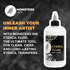 Monsters Ink Stencil Fluid 300ml - Image 2