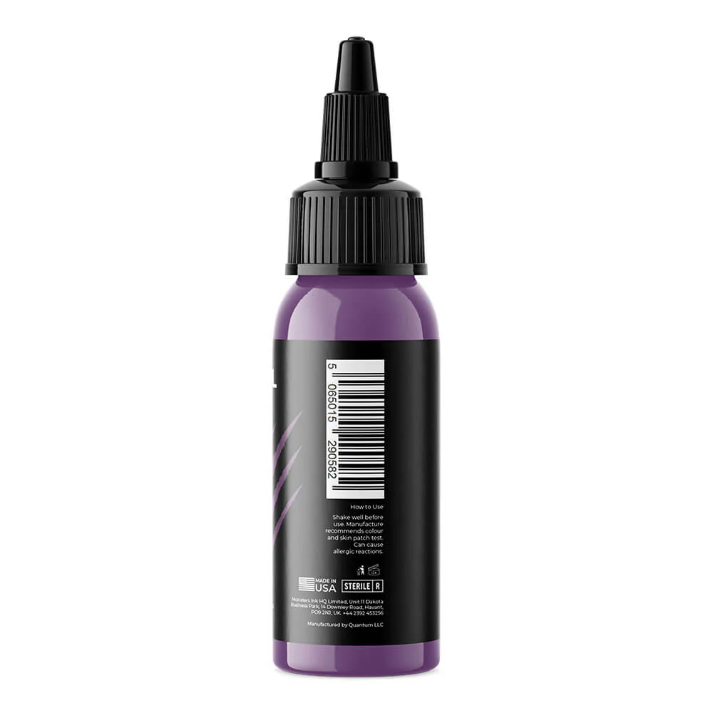 Monsters Ink Vengeful Violet Tattoo Ink 30ml (1oz) - Image 7
