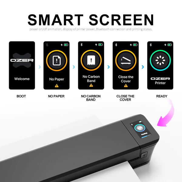 OZER Wireless X Thermal Stencil Printer - Image 6