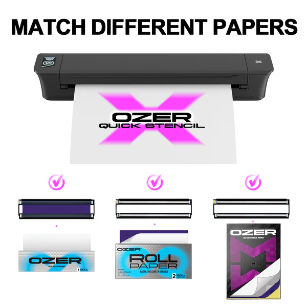 OZER Wireless X Thermal Stencil Printer - Image 9