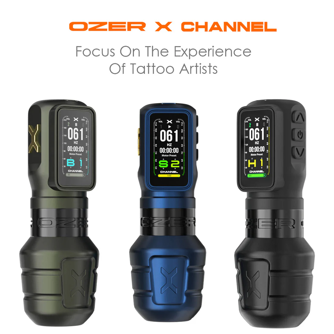 Ozer X Channel Wireless Tattoo Machine