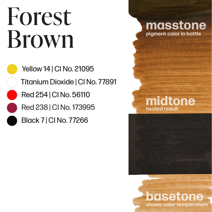 Perma Blend Brow Pigment 15ml Forest Brown - Image 4